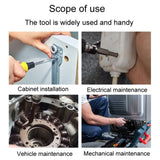 Chrome Vanadium Steel Bit Set Appliance Repair Electrical Drill Accessories With Magnetic, 4pcs / Set Triangle, 4pcs / Set Y-Shaped, 4pcs / Set U-Shaped, 5pcs / Set Triangular Plum Blossom, 5pcs / Set Profile Bit, 7pcs / Set Profile Bit����������������...