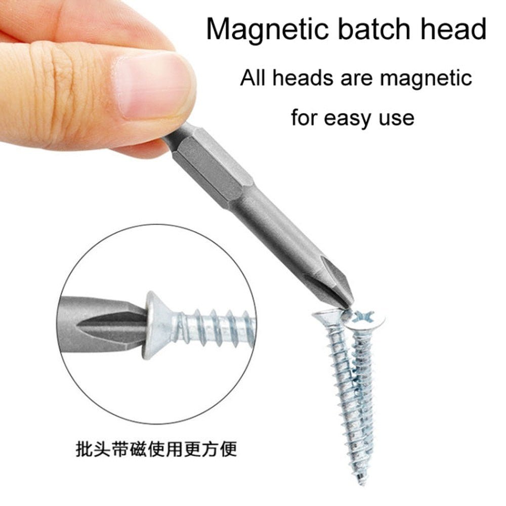 Chrome Vanadium Steel Bit Set Appliance Repair Electrical Drill Accessories With Magnetic, 4pcs / Set Triangle, 4pcs / Set Y - Shaped, 4pcs / Set U - Shaped, 5pcs / Set Triangular Plum Blossom, 5pcs / Set Profile Bit, 7pcs / Set Profile Bit����������������... - laboratorydeal
