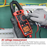 Clamp Meter High Accuracy AC DC Voltage Ammeter, TASI TA811A, TASI TA811B, TASI TA811C