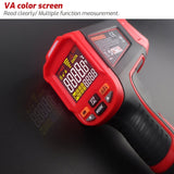 Color Screen Infrared Thermometer Industrial Electronic Thermometer, TASI TA603A -32-1080 degrees Celsius, TASI TA603B -32-1380 degrees Celsius, TASI TA603C -32-1680 degrees Celsius, TASI TA603D -32-1880 degrees Celsius���������������������������������...