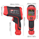Color Screen Infrared Thermometer Industrial Electronic Thermometer, TASI TA603A -32-1080 degrees Celsius, TASI TA603B -32-1380 degrees Celsius, TASI TA603C -32-1680 degrees Celsius, TASI TA603D -32-1880 degrees Celsius���������������������������������...