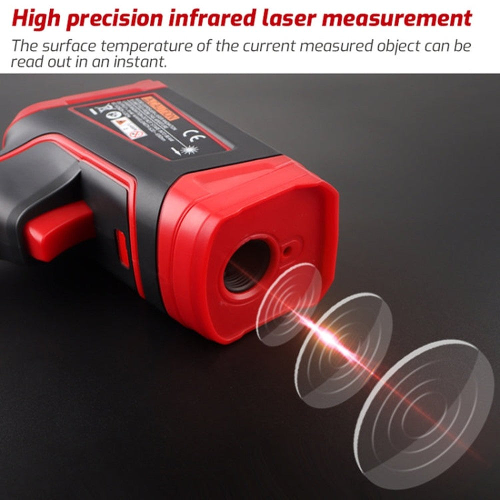 Color Screen Infrared Thermometer Industrial Electronic Thermometer, TASI TA603A -32-1080 degrees Celsius, TASI TA603B -32-1380 degrees Celsius, TASI TA603C -32-1680 degrees Celsius, TASI TA603D -32-1880 degrees Celsius���������������������������������...