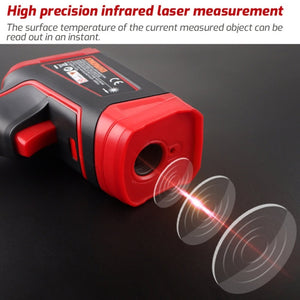 Color Screen Infrared Thermometer Industrial Electronic Thermometer, TASI TA603A -32-1080 degrees Celsius, TASI TA603B -32-1380 degrees Celsius, TASI TA603C -32-1680 degrees Celsius, TASI TA603D -32-1880 degrees Celsius���������������������������������...