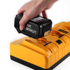 DCB104 Portable Fast Charger 12V - 20V Electric Tool Lithium Battery Charger, For Dewalt DCB127 / DCB200 / DCB205 / DCB206, US, EU, UK, AU - laboratorydeal