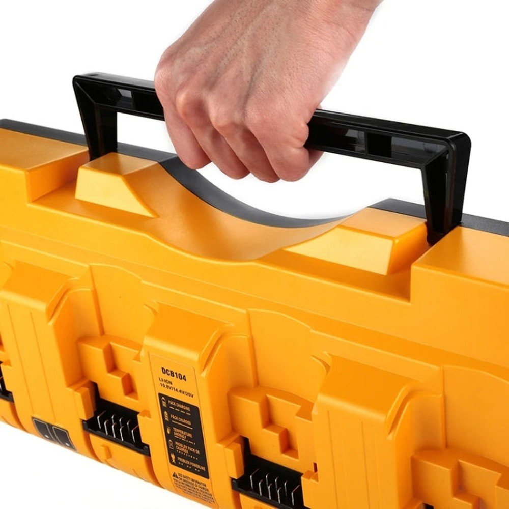 DCB104 Portable Fast Charger 12V - 20V Electric Tool Lithium Battery Charger, For Dewalt DCB127 / DCB200 / DCB205 / DCB206, US, EU, UK, AU - laboratorydeal