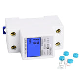 DDS528L Backlight Display Home Single-phase Rail Energy Meter 5-32A, 230V 50Hz Backlight Display, 110V 60Hz Backlight Display