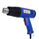 DINGGUAGUA 1800W Industrial Heavy Duty Professional Adjustable Temperature Heat Air Gun Tool, 50  to 650 Degrees EU Plug