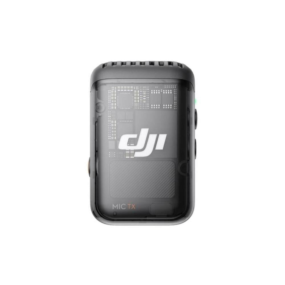 DJI Mic 2 Transmitter Bluetooth Connection To Recording Devices, 1 TX (Shadow Black), 1 TX (Pearl White) - laboratorydeal