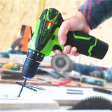 DZ033 12V Electric Screwdriver Lithium Battery Rechargeable Multi-function Cordless Electric Drill Power Tools, 12V Electric Screwdriver