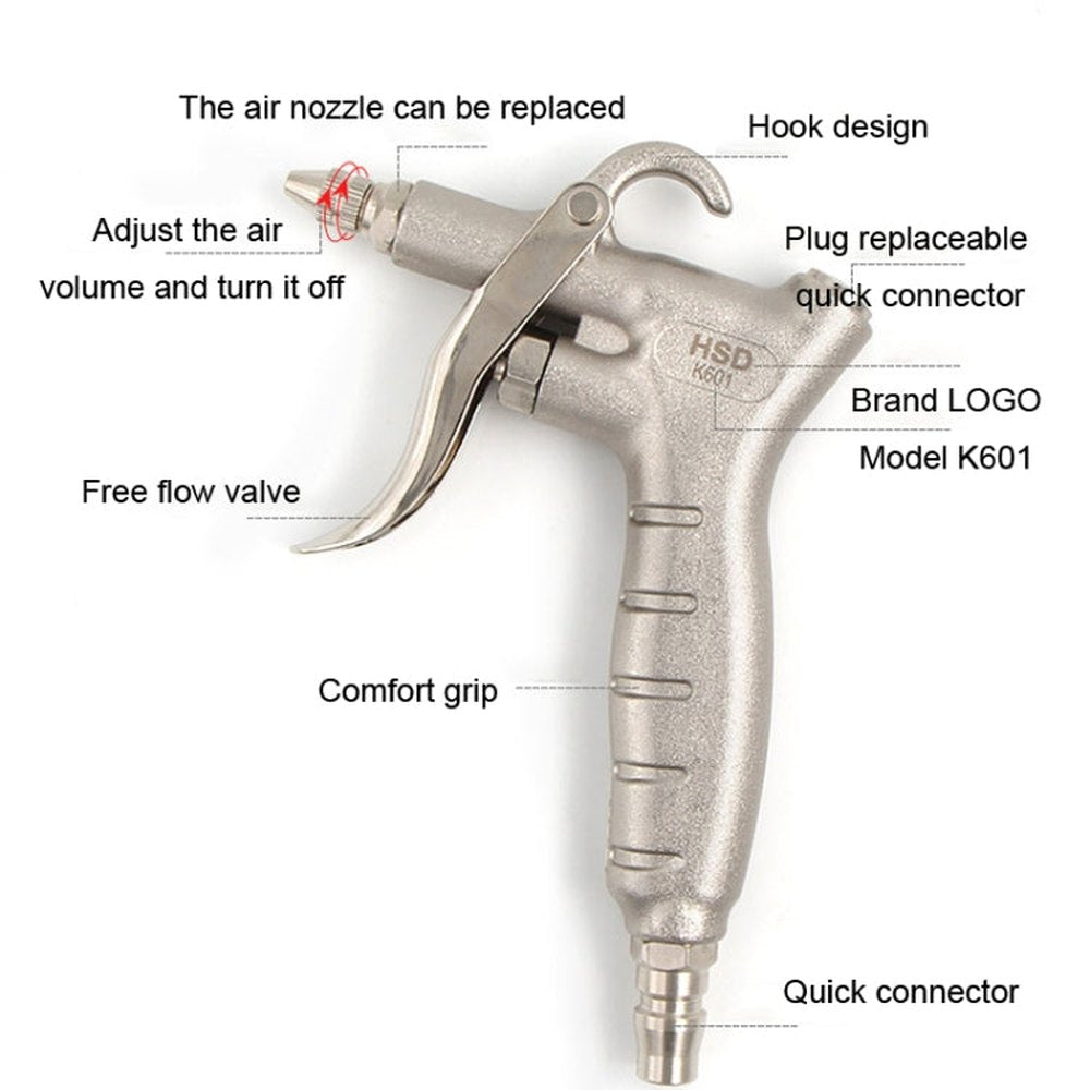 Decontamination Jet Dust Cleaner With Long Nozzle And Short Nozzle, HSD K601 - laboratorydeal