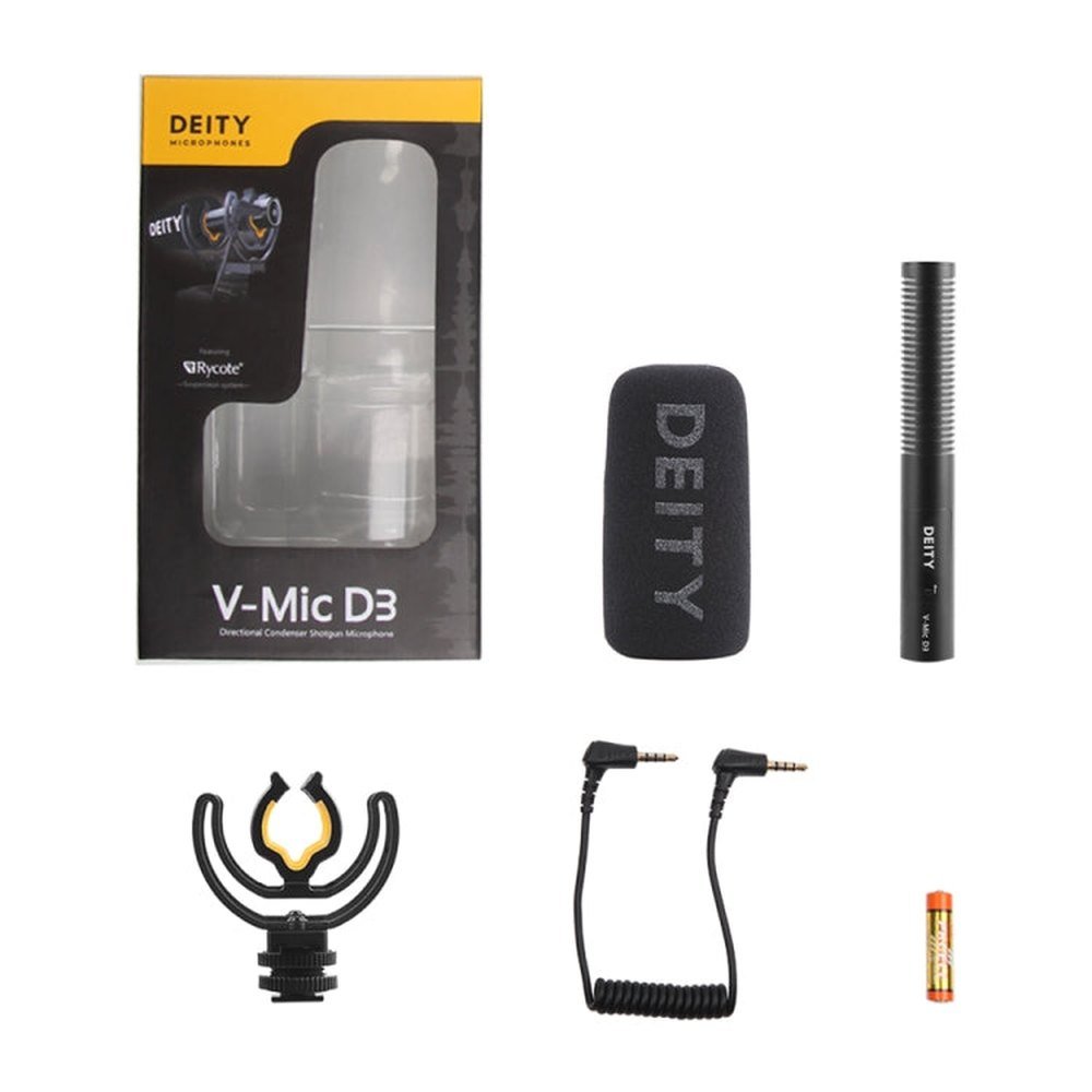 Deity V - Mic D3 Directional Condenser Shotgun Microphone, V - Mic D3 - laboratorydeal