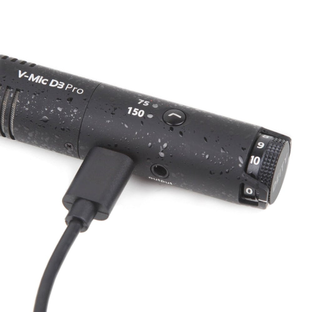 Deity V - Mic D3 Pro Directional Condenser Shotgun Microphone with Shock Mount, V - Mic D3 Pro - laboratorydeal