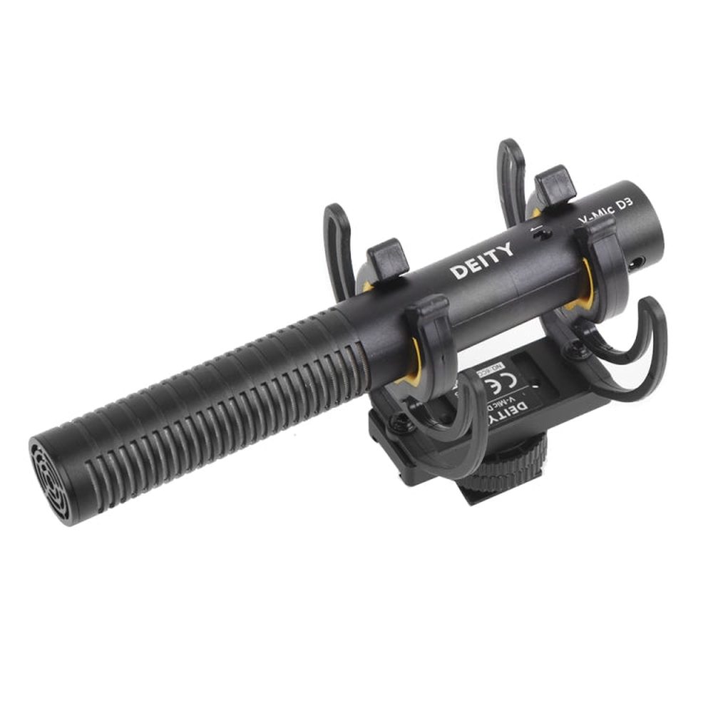 Deity V - Mic D3 Pro Directional Condenser Shotgun Microphone with Shock Mount, V - Mic D3 Pro - laboratorydeal