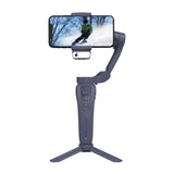 Desiontal F12 Three-Axis Foldable Handheld Stabilizer Mobile Phone Gimbal With AI Face Tracking, F12 (Black)