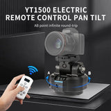 Desiontal YT-1500 Electric Gimbal Mobile Camera Live Streaming Panoramic Stabiliser With Rocker Rotation, YT-1500
