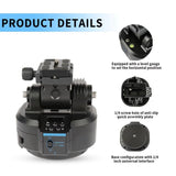 Desiontal YT-1500 Electric Gimbal Mobile Camera Live Streaming Panoramic Stabiliser With Rocker Rotation, YT-1500