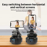 Desiontal YT-1500 Electric Gimbal Mobile Camera Live Streaming Panoramic Stabiliser With Rocker Rotation, YT-1500