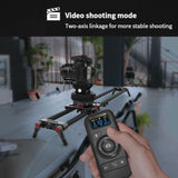 Desiontal YT1200 Electric Gimbal Multifunctional Live Dual-Shaft Control, YT1200