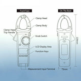 Digital Clamp Meter AC DC Voltage Detector, UT213A 400A, UT213B 400A, UT213C 400A