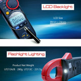 Digital Clamp Meter AC DC Voltage Detector, UT213A 400A, UT213B 400A, UT213C 400A
