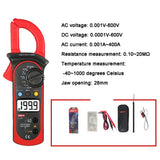 Digital Clamp Multimeter AC/DC Voltage Detector, UT202 400A, UT202+ 400A