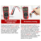 Digital Multimeter High Precision Digital Display Ammeter, TA801B