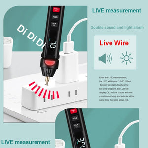 Digital Multimeter Voltage Test Pen Capacitance Meter Diode NVC Tester, WinAPEX  ET8906, WinAPEX  ET8908, WinAPEX  ET8909