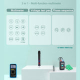 Digital Multimeter Voltage Test Pen Capacitance Meter Diode NVC Tester, WinAPEX  ET8906, WinAPEX  ET8908, WinAPEX  ET8909