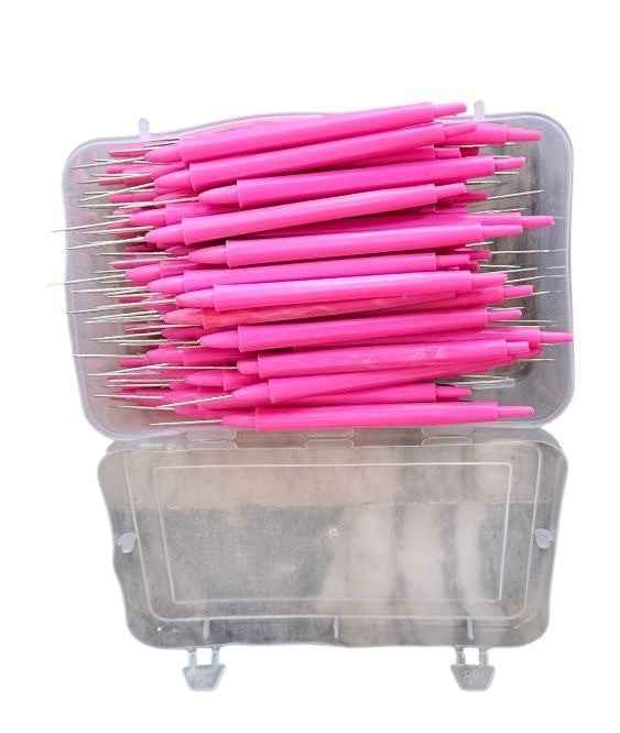 Dissecting Needle Pointed Plastic Handle Heavy (Pack Of 100pc) laboratory deal