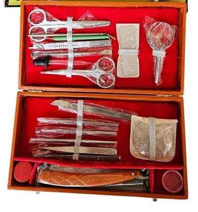 Dissecting Set Stainless Steel Set Of 19 Instruments (Model Disecto) Medical Grade Export Quality laboratory deal