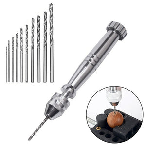 Drill Aluminum Slloy Hand Drill Punch, Drill, Steel Pick, Double - ended Steel Pick, Steel Pick + 10 Drills, Double - ended Steel Pick + 10 Drills, Hand Twist Drill, Steel Pick + Holder + 10 Drills, Double - ended Steel Pick + Holder + 10 Drills�������������... - laboratorydeal