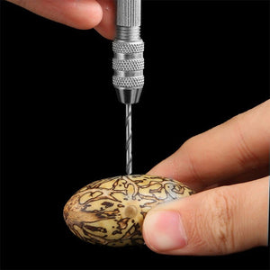 Drill Aluminum Slloy Hand Drill Punch, Drill, Steel Pick, Double - ended Steel Pick, Steel Pick + 10 Drills, Double - ended Steel Pick + 10 Drills, Hand Twist Drill, Steel Pick + Holder + 10 Drills, Double - ended Steel Pick + Holder + 10 Drills�������������... - laboratorydeal