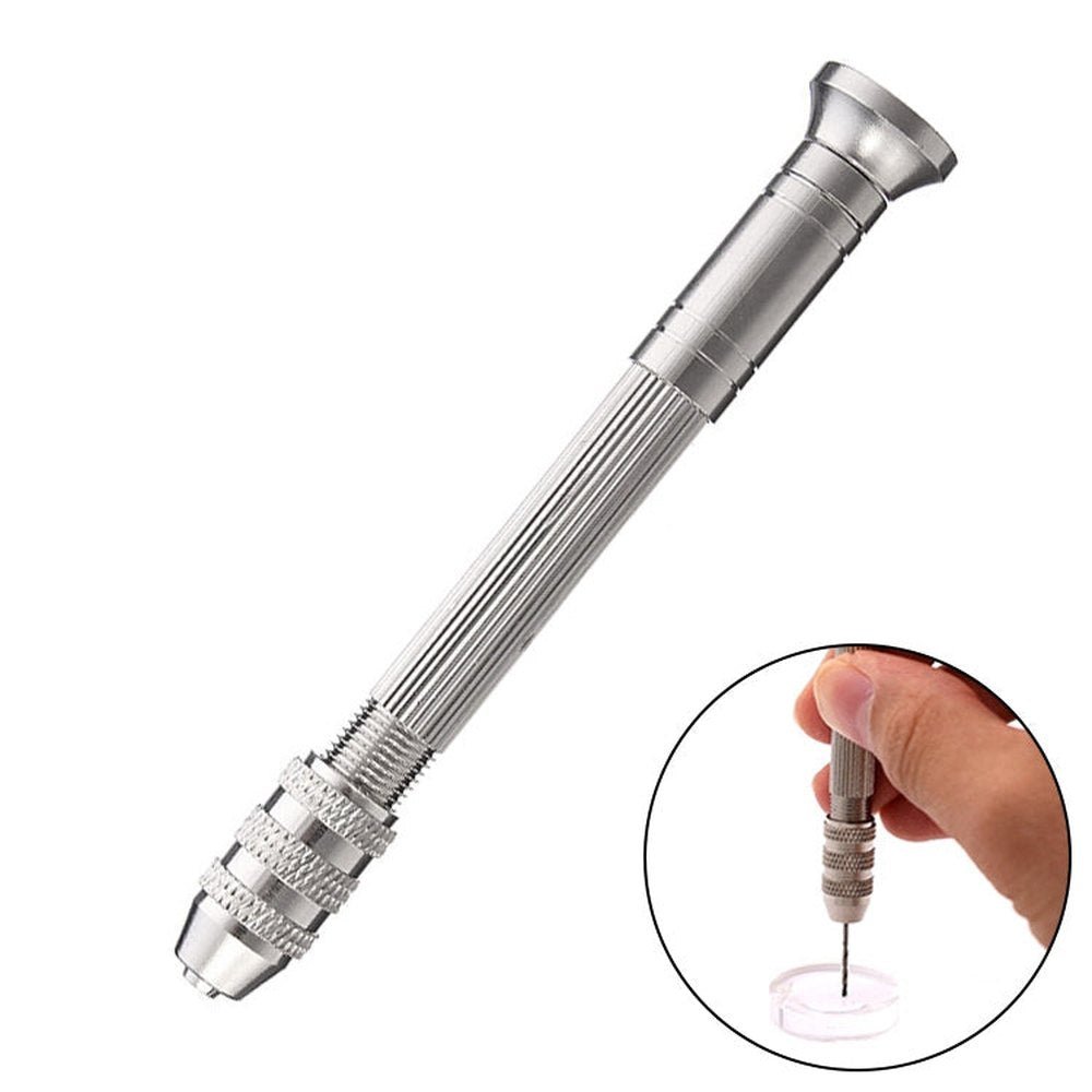Drill Aluminum Slloy Hand Drill Punch, Drill, Steel Pick, Double - ended Steel Pick, Steel Pick + 10 Drills, Double - ended Steel Pick + 10 Drills, Hand Twist Drill, Steel Pick + Holder + 10 Drills, Double - ended Steel Pick + Holder + 10 Drills�������������... - laboratorydeal