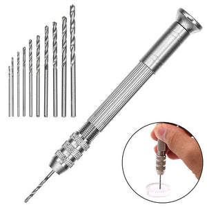 Drill Aluminum Slloy Hand Drill Punch, Drill, Steel Pick, Double - ended Steel Pick, Steel Pick + 10 Drills, Double - ended Steel Pick + 10 Drills, Hand Twist Drill, Steel Pick + Holder + 10 Drills, Double - ended Steel Pick + Holder + 10 Drills�������������... - laboratorydeal