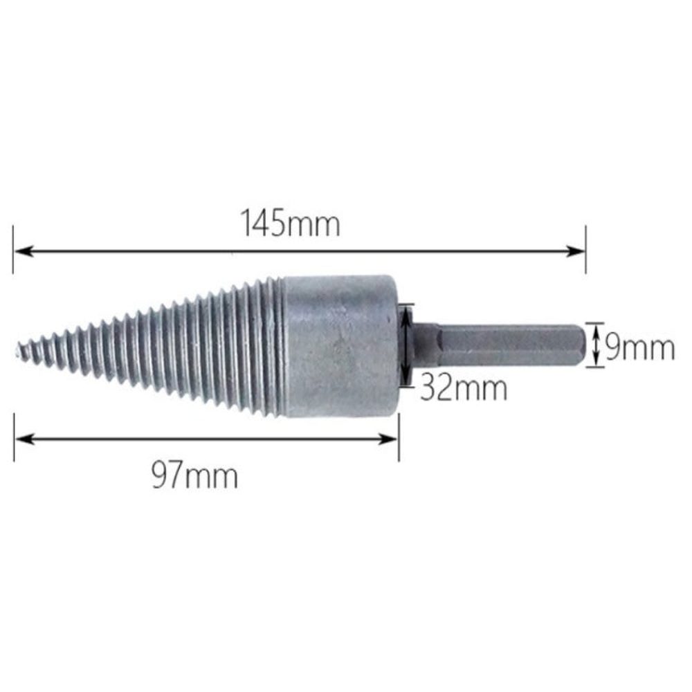 Dual - Purpose Firewood Splitting Tool, Hexagon Shank Electric Hammer Drill - laboratorydeal