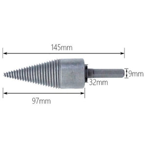 Dual - Purpose Firewood Splitting Tool, Hexagon Shank Electric Hammer Drill - laboratorydeal