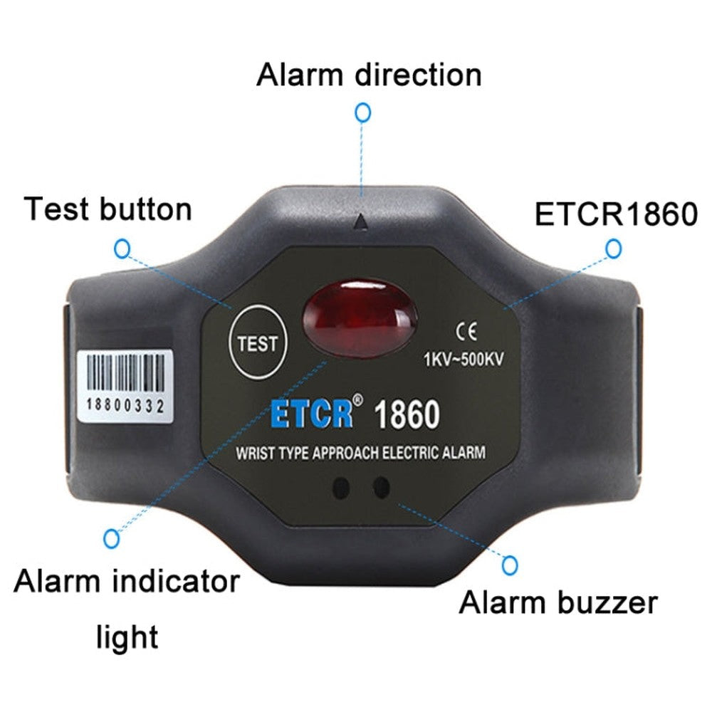ETCR Non-contact High Voltage Alarm Ellectrician Test Pen, Model:, ETCR1860 For Wrist, ETCR1860C For Wrist, ETCR1880 For Helmet, ETCR1880C For Helmet, ETCR1870 For Arm, ETCR1870C For Arm