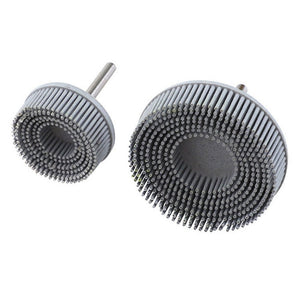 Electric Drill Disc Brush Emery Deburring Polishing Rubber Sanding Brush, Style:, 2 Inch Green, 3 Inch Green, 2 Inch Yellow, 3 Inch Yellow, 2 Inch White, 3 Inch White - laboratorydeal
