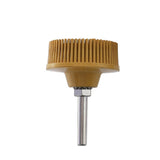 Electric Drill Disc Brush Emery Deburring Polishing Rubber Sanding Brush, Style:, 2 Inch Green, 3 Inch Green, 2 Inch Yellow, 3 Inch Yellow, 2 Inch White, 3 Inch White