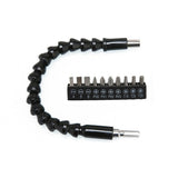 Electric Drill Universal Coupling Sleeve Bit Set Multifunctional Flexible Shaft Electric Drill Accessory Set, Style: 20 PCS / Set, 11 PCS / Set