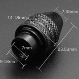 Electric Grinder M7 x 0.75mm 0.3-3.2mm Keyless Rotary Tool Three-jaw Chuck(Long), M7 x 0.75mm
