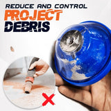 Electric Hammer Dust Cover Ash Bowl Household Electric Drill Drilling Dust-Proof Tool Impact Drill Dust Stopper, Dust Cover(Blue)