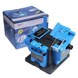 Electric Household Knife Sharpener Scissors Fruit Knife Drill Bit Sharpener, Blue EU Plug, Blue US Plug - laboratorydeal