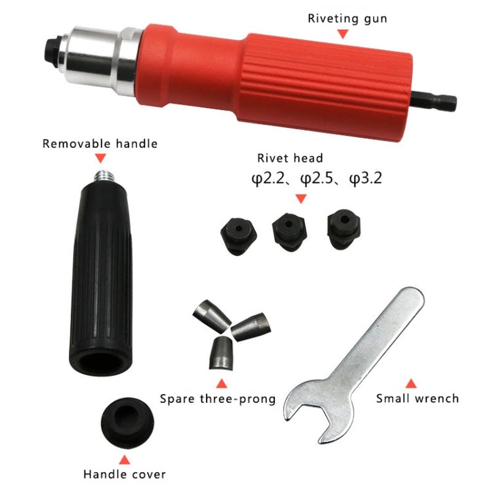 Electric Rivet Machine Conversion Head Accessories - laboratorydeal