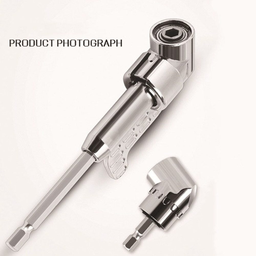 Electric Screwdriver Corner Device Turning Drill Screwdriver Hand Drill 90 Degree Corner Device, 60mm, 140mm - laboratorydeal