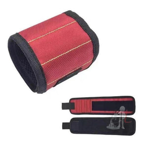 Electric Woodworking Multifunctional Powerful Magnetic Wrist Strap, Style:, Three Rows Black, Three Rows Red, Three Rows Blue, Five Rows Black, Five Rows Red, Five Rows Blue - laboratorydeal