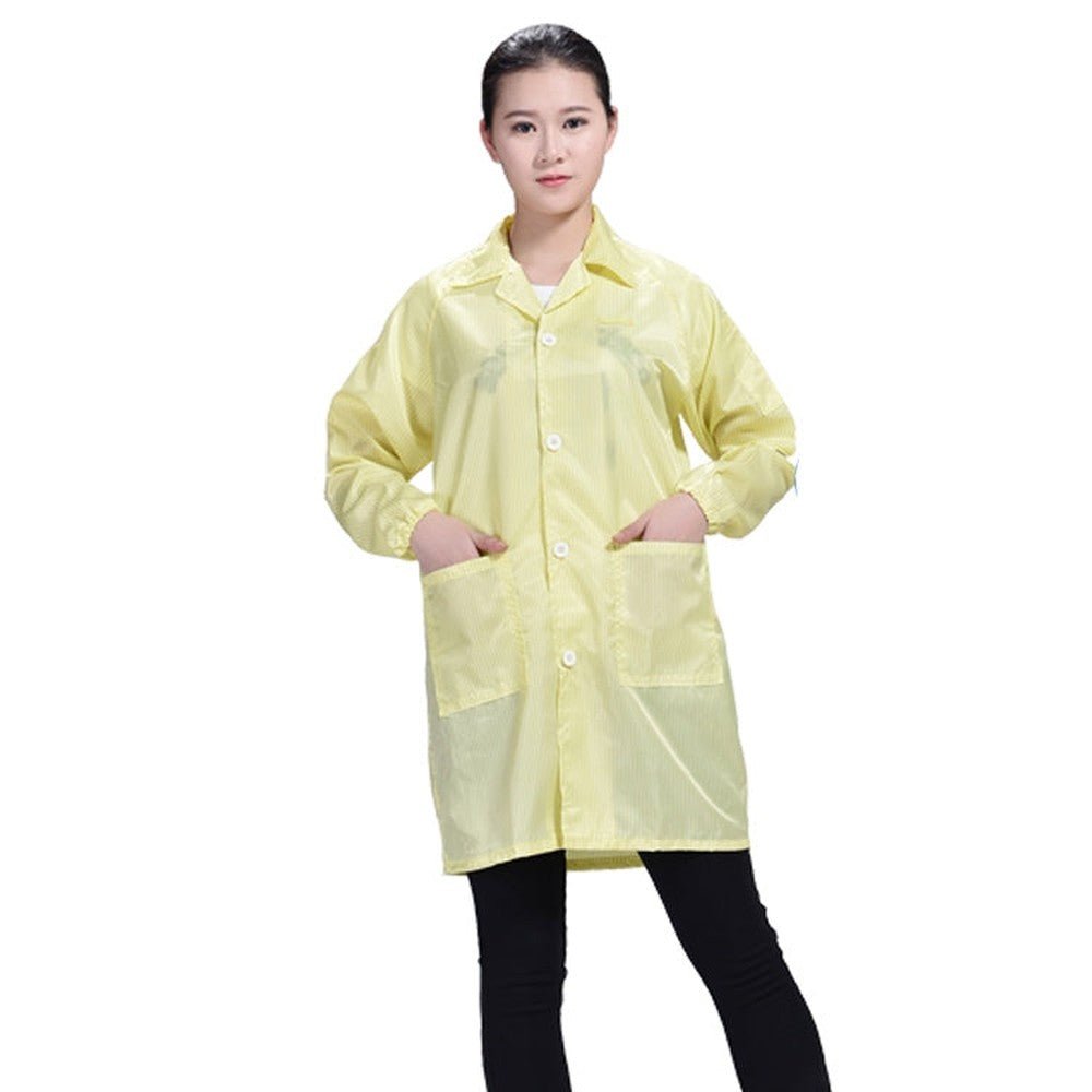 Electronic Factory Anti Static Blue Dust - free Clothing Stripe Dust - proof Clothing, XXL, XXXL, XXXXL, XXXXXL - laboratorydeal