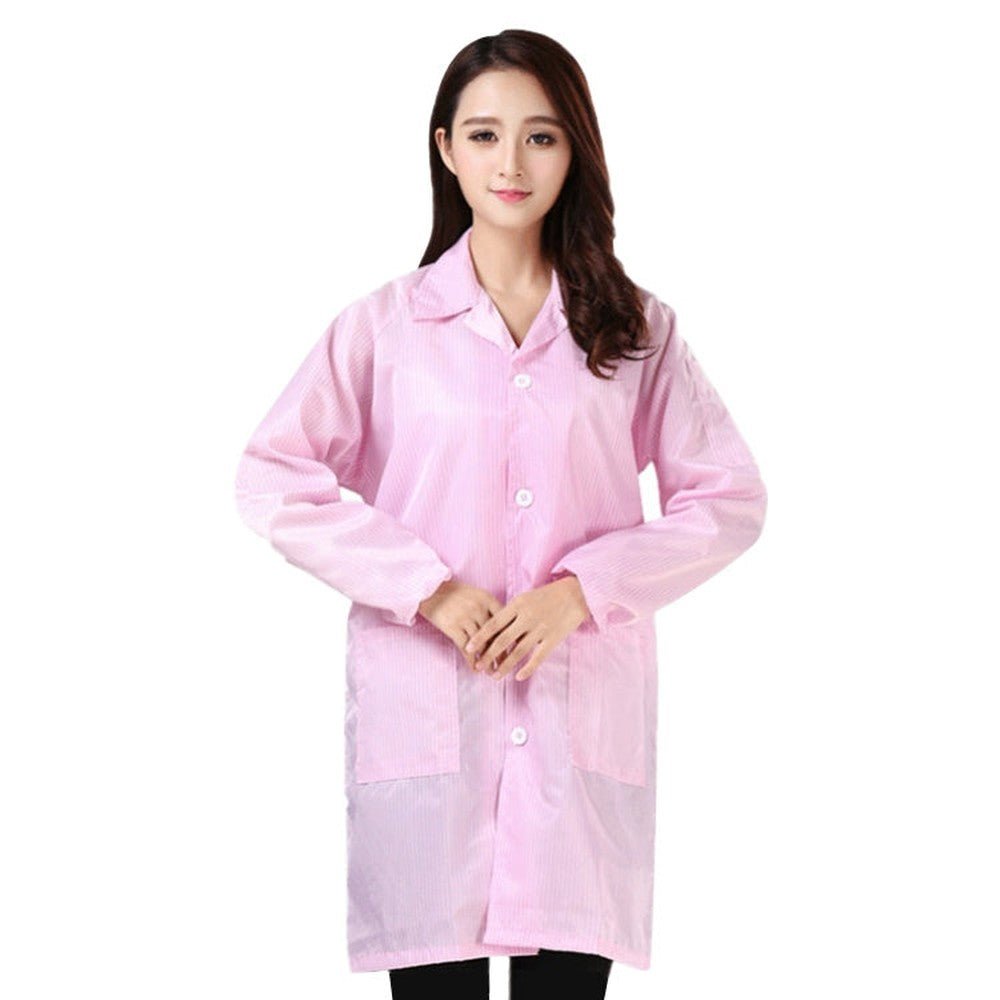 Electronic Factory Anti Static Blue Dust - free Clothing Stripe Dust - proof Clothing, XXL, XXXL, XXXXL, XXXXXL - laboratorydeal