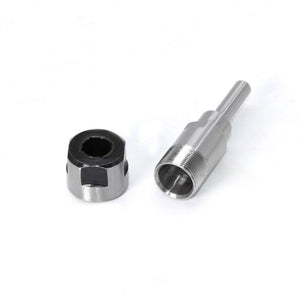 Engraving Trimming Machine Extension Pole Converter, 6mm To 6mm, 1/4mm To 1/4mm, 1/4mm To 8mm, 8mm To 12mm, 8mm To 1/2mm, 8mm To 8mm, 12mm To 12mm, 1/2mm To 1/2mm - laboratorydeal