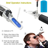 Hand Refractometer Erma Japan 0-32% by LabPro